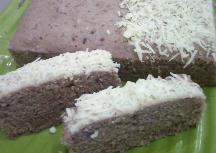 gambar untuk resep makanan Bolu ubi ungu kukus