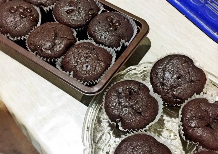 resep lengkap untuk Cupcake chocolate