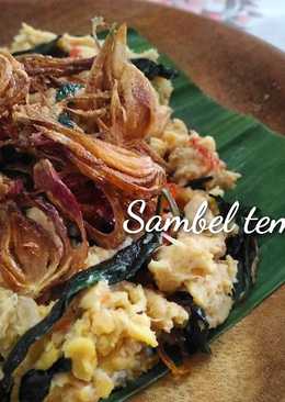 Sambel tempe kemangi