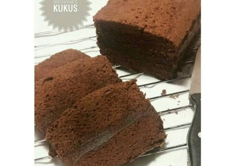 cara membuat Brownies Kukus