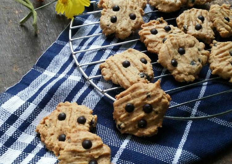 resep masakan Chococohips cookies (#PR_olahan coklat)