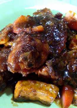 Ayam tahu semur kecap