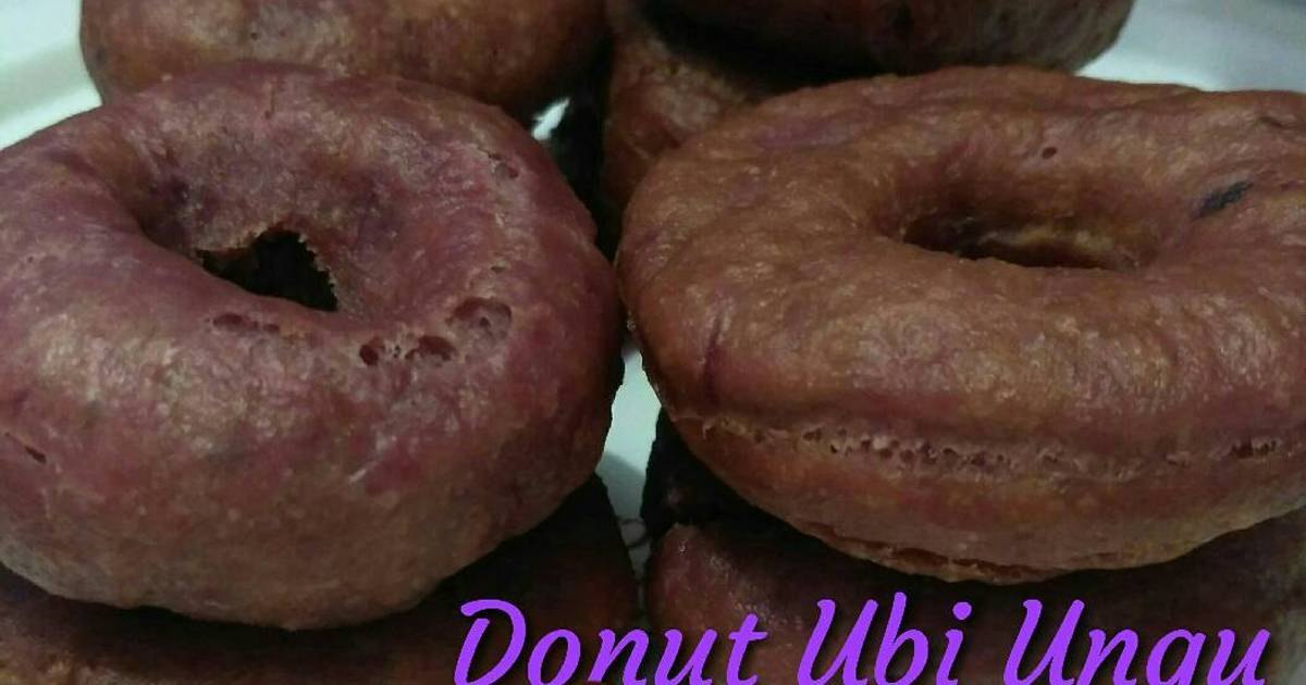 196 resep  donat  ubi  ungu  enak dan sederhana Cookpad