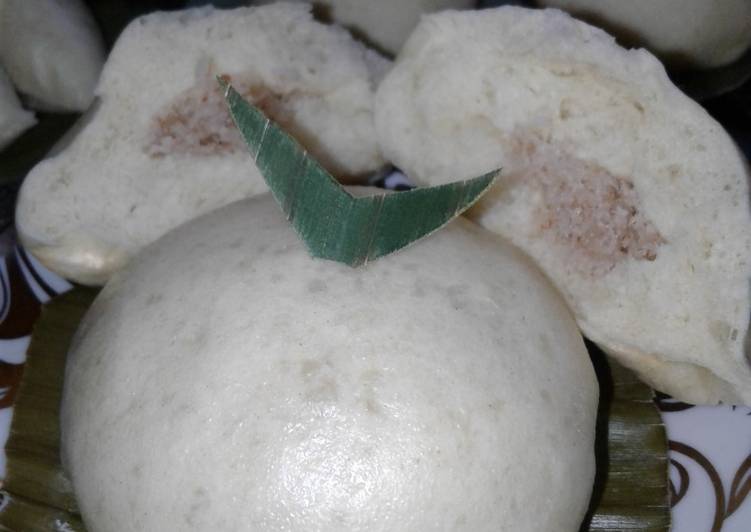 Resep Pao isi kelapa anti gagal ?? Dari Liza Zahraa