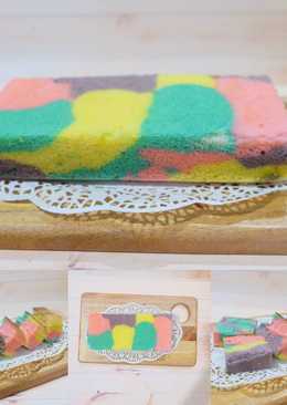 Ogura rainbow cake