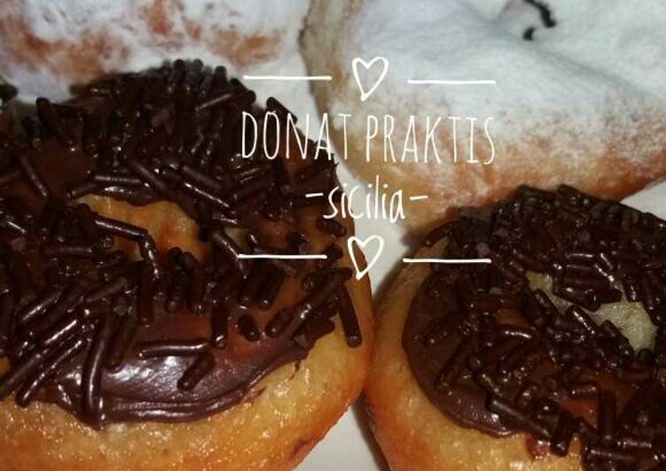 resep makanan Donat praktis