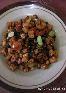 Oseng tempe Lombok ijo