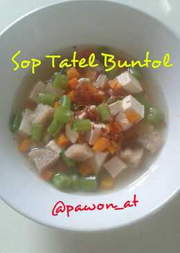 Sop Tahu Wortel Buncis Pentol