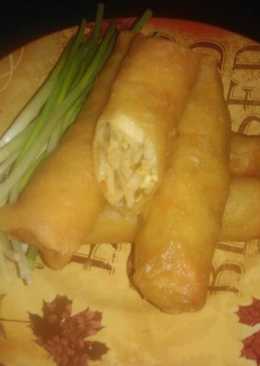 Lumpia isi rebung+ ayam