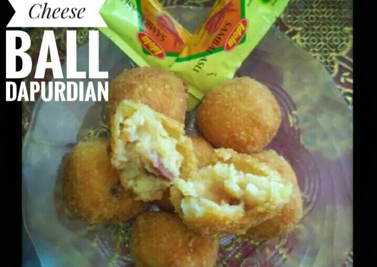 resep masakan Macaroni Cheese Ball (Macaroni Goreng)