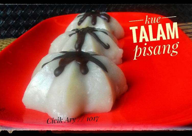 Resep Kue talam pisang #pr_OlahanTepungBeras