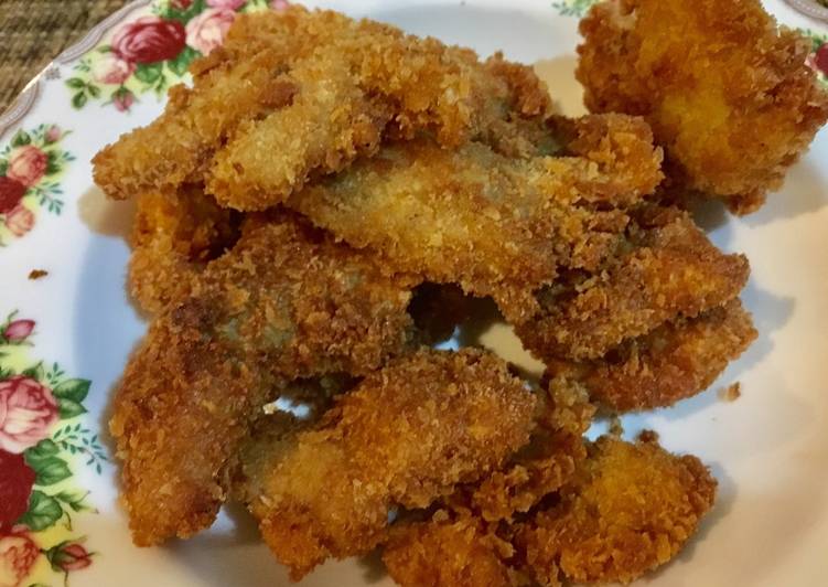 cara membuat Chiken katsu ala novi