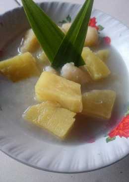 Kolak pisang ubi