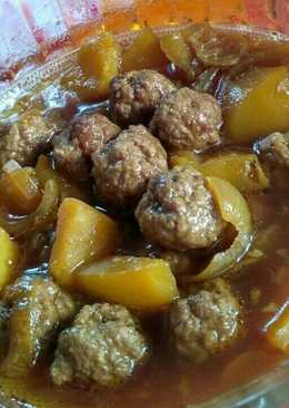 Semur Bola Daging Sapi ala Epin #KitaBerbagi