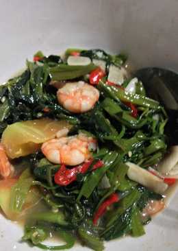 Cah Kangkung Seafood Saus Tiram