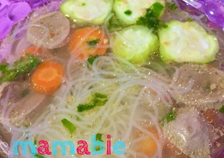 gambar untuk resep Sayur bening oyong