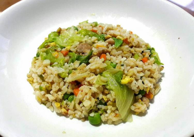 resep lengkap untuk Nasi Goreng Hongkong / Yang Chow