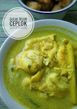Gulai telur ceplok #pr_masakanbersantan