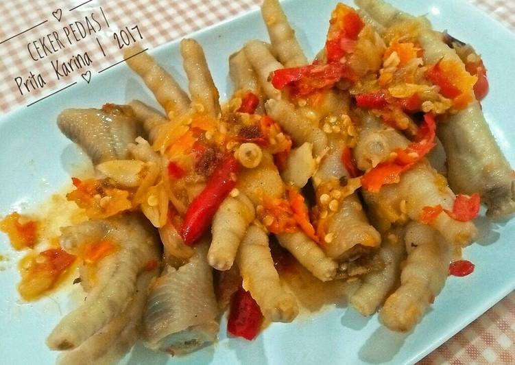 Resep Ceker Setan Masak Pedas - Prita Karina