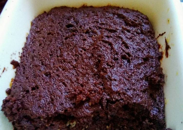 gambar untuk cara membuat Brownies (low carb/keto friendly)