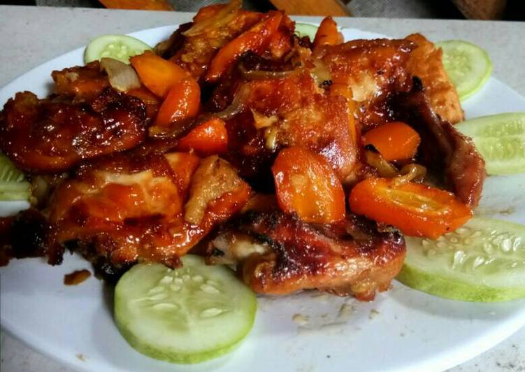 resep masakan Ayam Panggang Madu