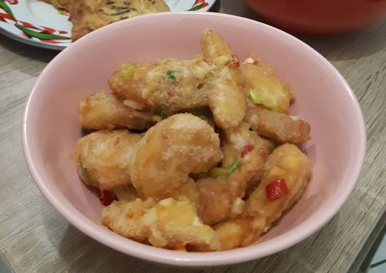 resep Salted Egg Shrimps