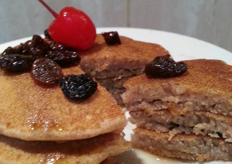 resep makanan Sarapan dan bekal sederhana - Whole wheat flour Pancake