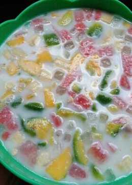 Es buah tanpa sirup ala ibu mirza