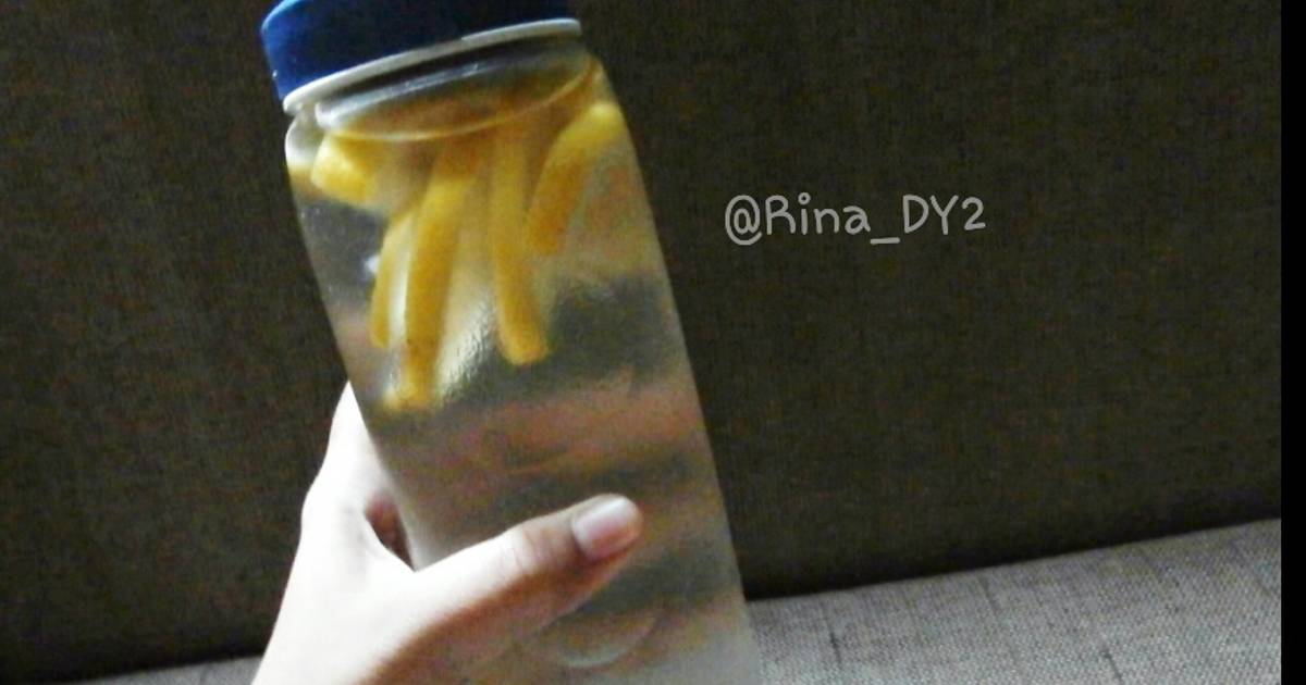 Resep Infused Water (lemon)