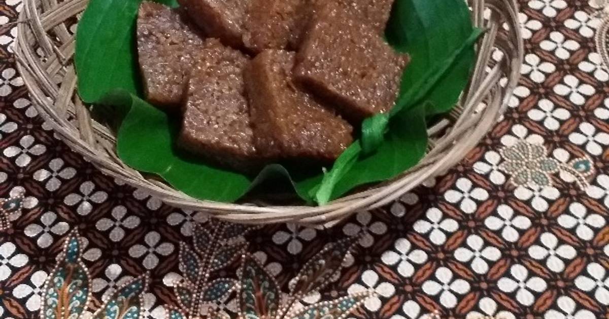 Resep Wajik Ketan Gula Merah Resep Wajik Ketan Gula Merah