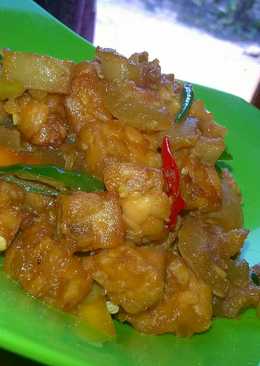 Oseng Cingur Tempe