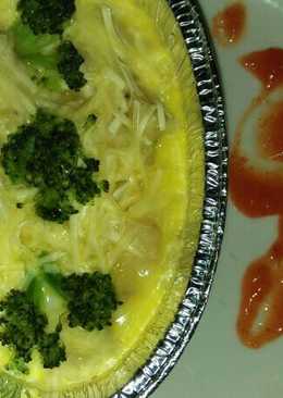 Baked potato cheese n brokoli