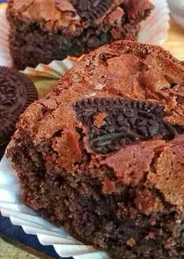 Brownies Panggang Oreo