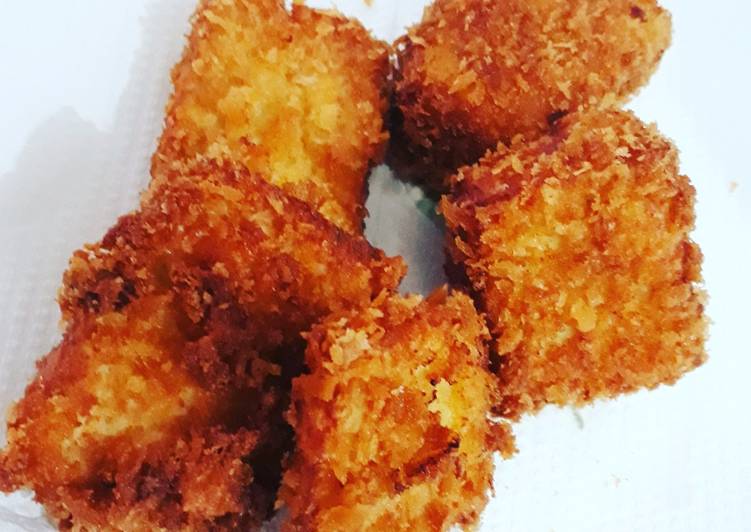 bahan dan cara membuat Homemade Carrot Chicken Nugget ala cookiesjam