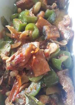 IKAN ASIN GABUS KERING CABE GENDOT... BY. Dapoer Linggar