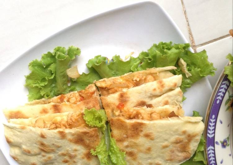 resep Chicken Bolognese Quesadilla