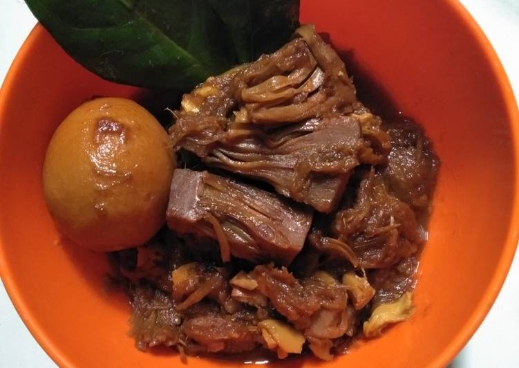 Gudeg sukakudong recipe main photo