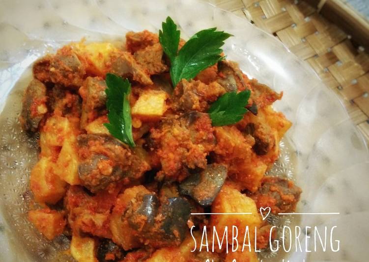 gambar untuk resep makanan Sambal Goreng Ati Ampela Kentang