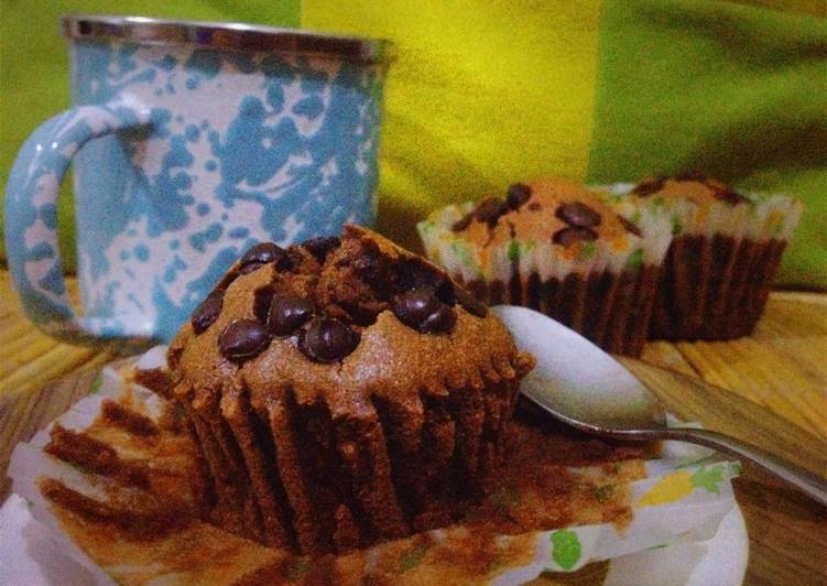 resep lengkap untuk Cupcake Cokelat Moist