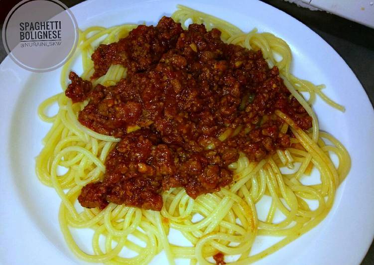 Resep Spaghetti Bolognese Kiriman dari Nur Aini Kaan