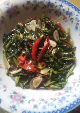 Tumis sayur hijau Krenyes krenyessss