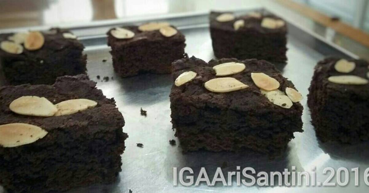 Resep Brownies Coklat Panggang Klasik No Mixer