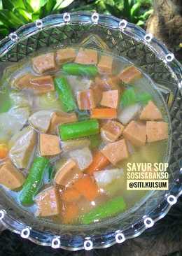 Sayur sop sosis&bakso #PrRamadan_palingkaporit