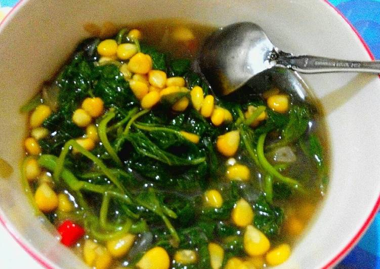  Resep  Sayur  Bayam Jagung Anak  Kosan oleh  Cookpad