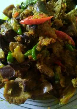 Ati ampela bumbu kuning