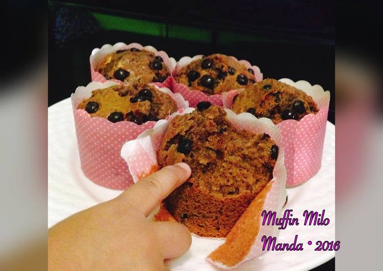 gambar untuk cara membuat Muffin Milo or Keju