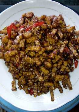 Tempe orek pedas manis