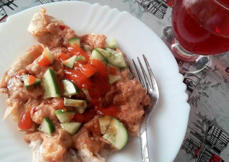 resep makanan Somay & batagor ayam