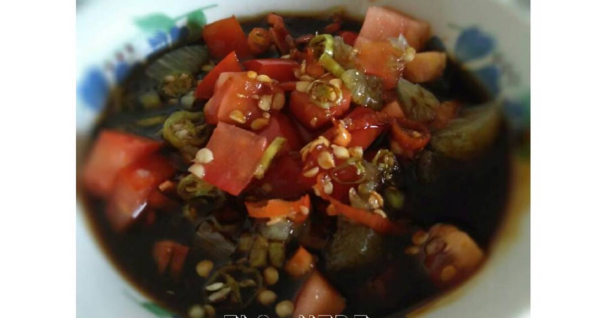  Sambal  kecap  pedas 325 resep  Cookpad