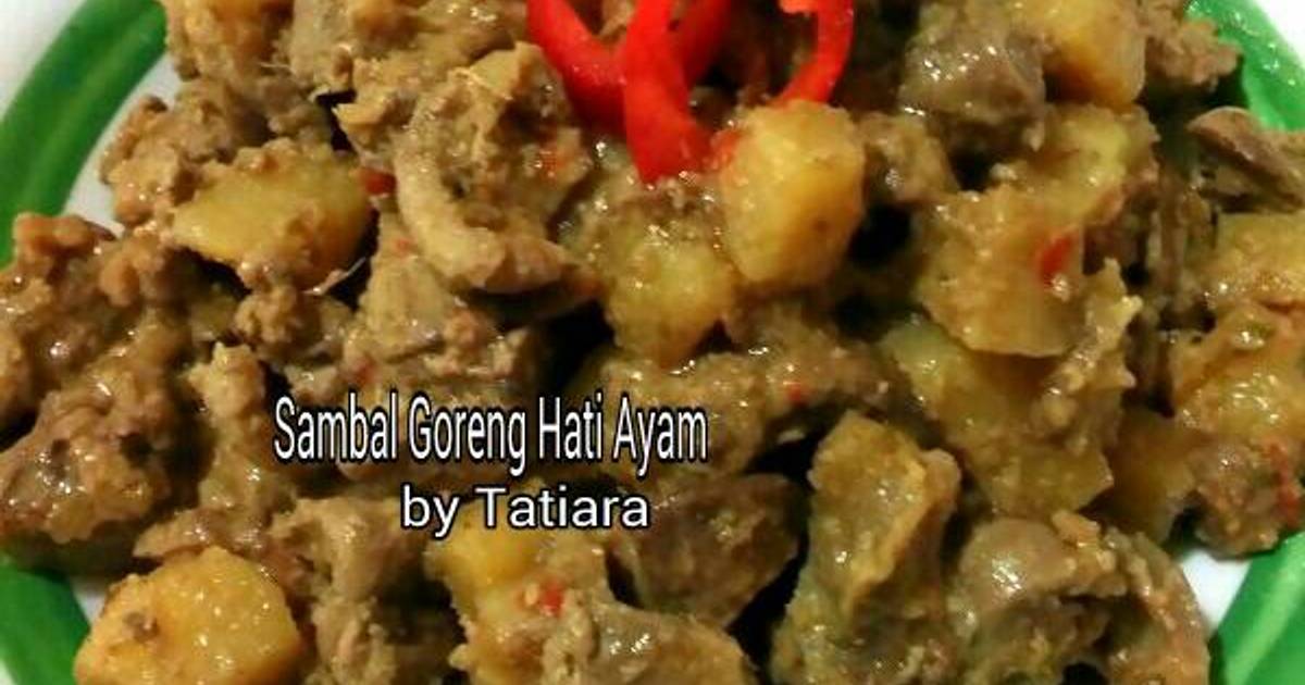 Resep Sambal Goreng HATI AYAM ala Tatiara